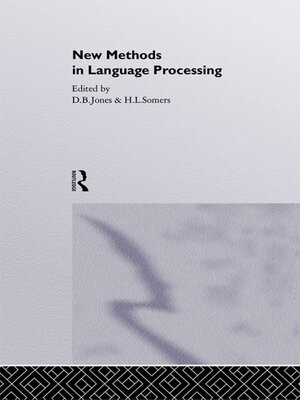 cover image of New Methods In Language Processing